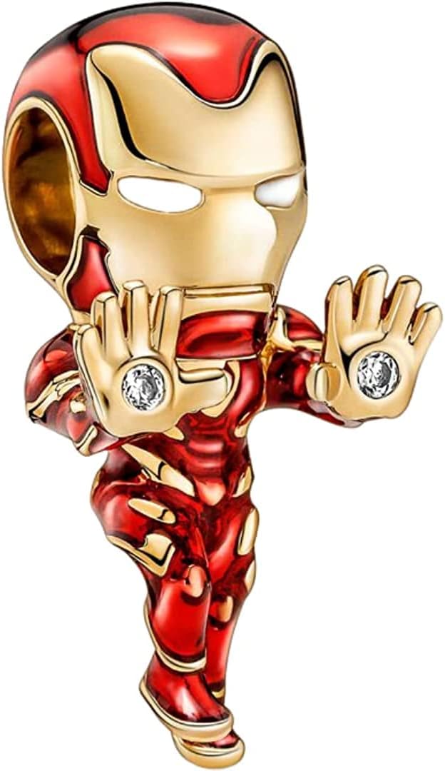 The Charmery Character Charm Sterling 925 Silver Compatible with Pandora Charms, Trollbeads, Chamilia, Biagi and Many Other UK Charm Bracelets.