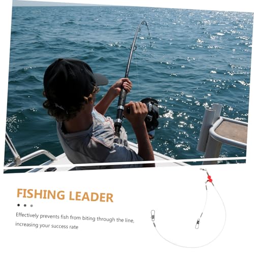 Línea de pesca profesional de 6 piezas ibasenice de nylon y acero inoxidable miniatura 3