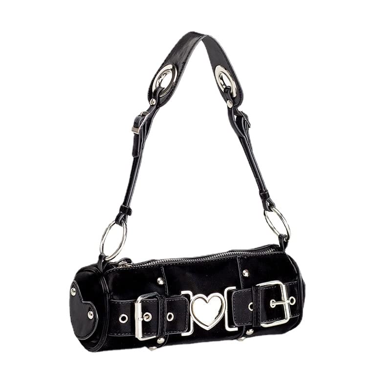 GESALOPY2K Purse Love Vintage Shoulder Bag Women's Handbag Aesthetic Small Purse Gothic Purse Grunge Accessories