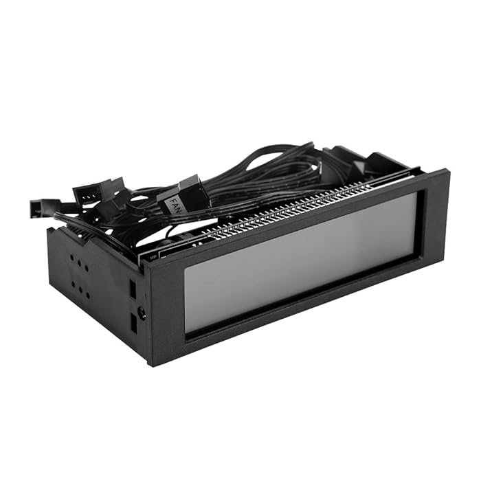 Buy fosa 5Fans Speed LCD Fan Controller. Controls Cooling Drive Bay