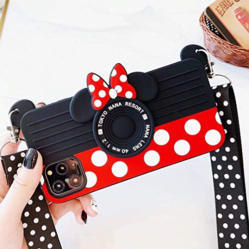 Minnie Mouse Polka Dots custodia per fotocamera in...