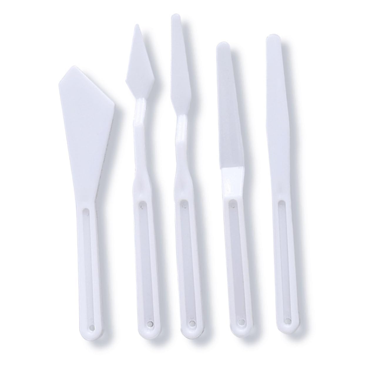 Operitacx 5 Set Palette for Painting 25 Pcs Spatula Palette Set Oil Painting Accessories Plastic Scrapers Diy Tools