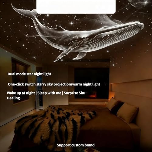 Galaxyes Projector, 5d Holographics Night Light Projector, Planet Projection Night Lamp 360 Degree Rotating Projection Light for Bedroom Living Room Atmospheres Lighting Enduring Led Atmospheres - Image 2