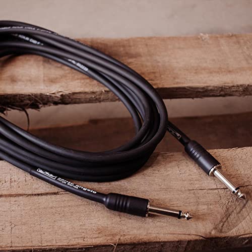 CABO DE GUITARRA NINJA CABLE 0,20 MM CONECTOR P10/P10 15FT 4,57 METROS PRETO - SANTO ANGELO
