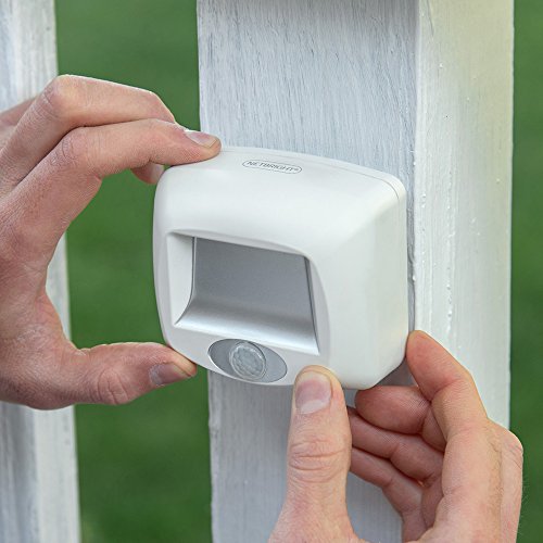 Mr. Beams Mbn580 Netbright Technology Led Path And Deck Lights, Outdoor Garden Landcape Lighting, Wireless With Motion Sensor Detection (2-Pack), White #TOP7