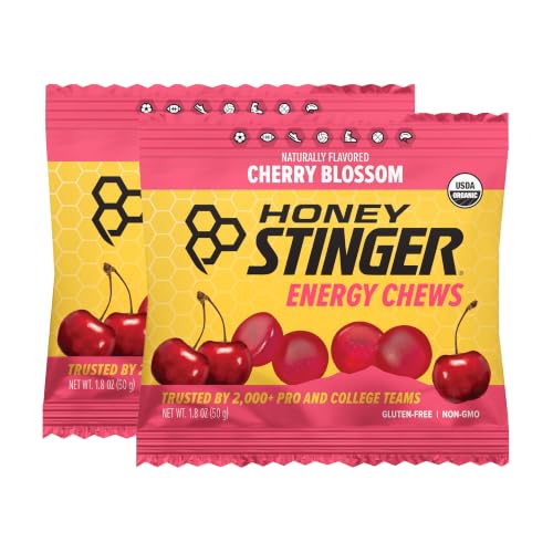 Honey Stinger Energy Chews, Cherry Blossom, 1.8 Ounce (Pack of 2)