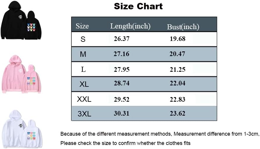 Miniatura 5 de Kpop Twice - Sudaderas con capucha unisex Tzuyu Momo Sana Nayeon