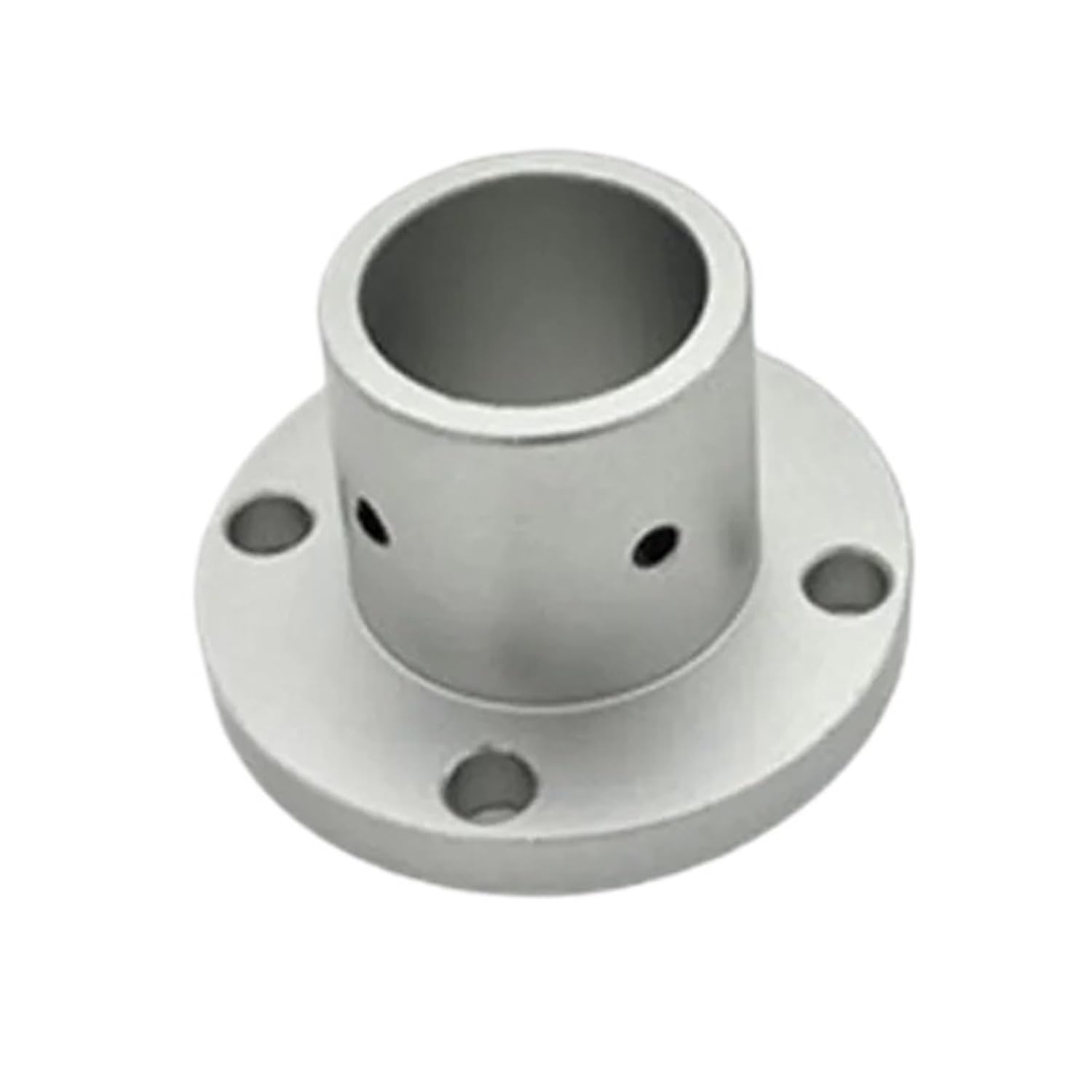 1Pcs Guide Shaft Support Circular Flange Flat Optical Fixing Seat Hole Diameter 3mm 4 5 6 8 10 12 15 16 20 25mm(Aperture 50mm)