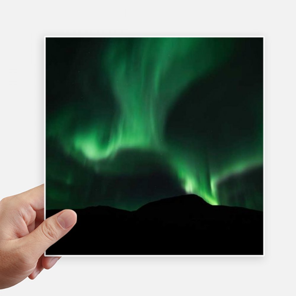 Sticker vert night sky 20cm pour personnaliser votre ordinateur et moto