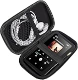 Compatible con MECHEN MP3 Player Case, Funda de Transporte de EVA Duradera lanchot, Funda Protectora a Prueba de Golpes y Ligera Compatible con MECHEN M33 2,4 Pulgadas MP3 Player (Negro)