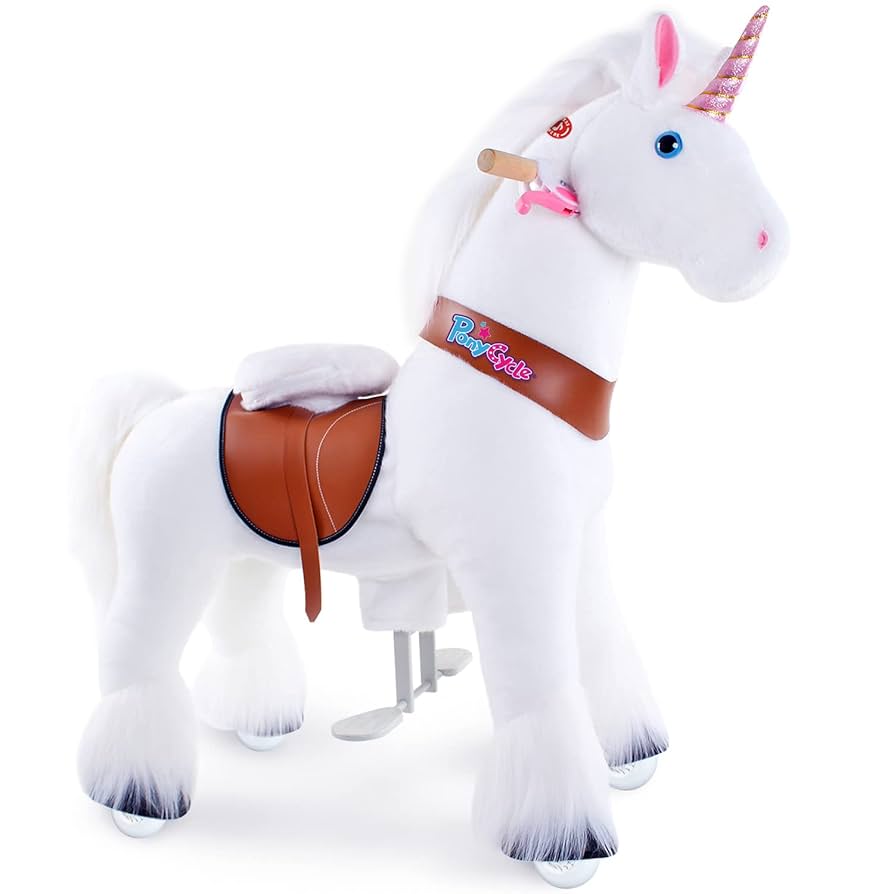 Amazon.co.jp: PonyCycle Ride on Unicorn おもちゃ ロッキング