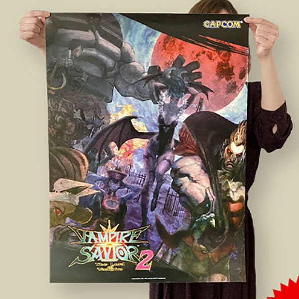 Amazon.co.jp: ヴァンパイアセイヴァー2 復刻B2ポスター カ プ コ ン 