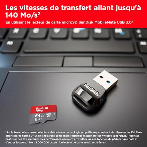 SanDisk Extreme Carte SDHC+ RescuePRO Deluxe jusqu'à 140 Mo/ UHS I Classe 10 U3 Twin Pack - vue 7