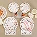 Wildflower Party Supplies Decorations 175PCS Floral Paper Plates and Napkins, Tea Party Plates and Cups Disposable Dinnerware Sets for Spring Butterfly Birthday Decorations, Serves 25