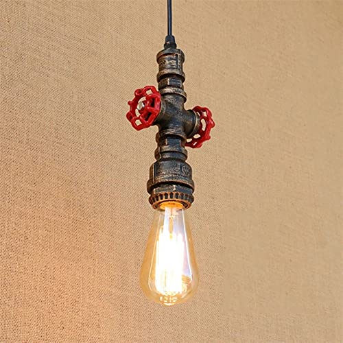 Suspension de lampe à eau E27 luminaire loft industriel rétro