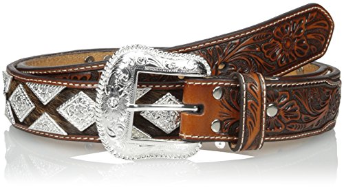 Nocona Belt Co. Men's Juniors Pro Metal Shield Bling
