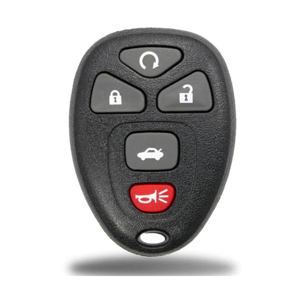 1x New Replacement Keyless Entry Remote Control Key Fob Compatible with & Fits for GM Chevy 22733524