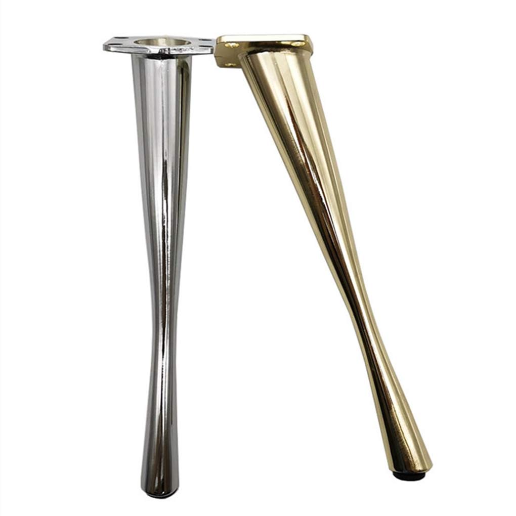 Gambe per mobili, Gambe per mobili, gambe per tavoli in metallo, altezza 23 cm, piedini per mobili, piedini per cucina in lega di zinco, piedini di ricambio per mobili, gambe per divani, gambe per sc