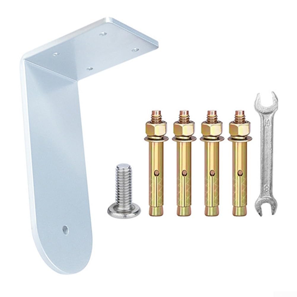 Supporto girevole a 360° per scatole argento robusto in metallo