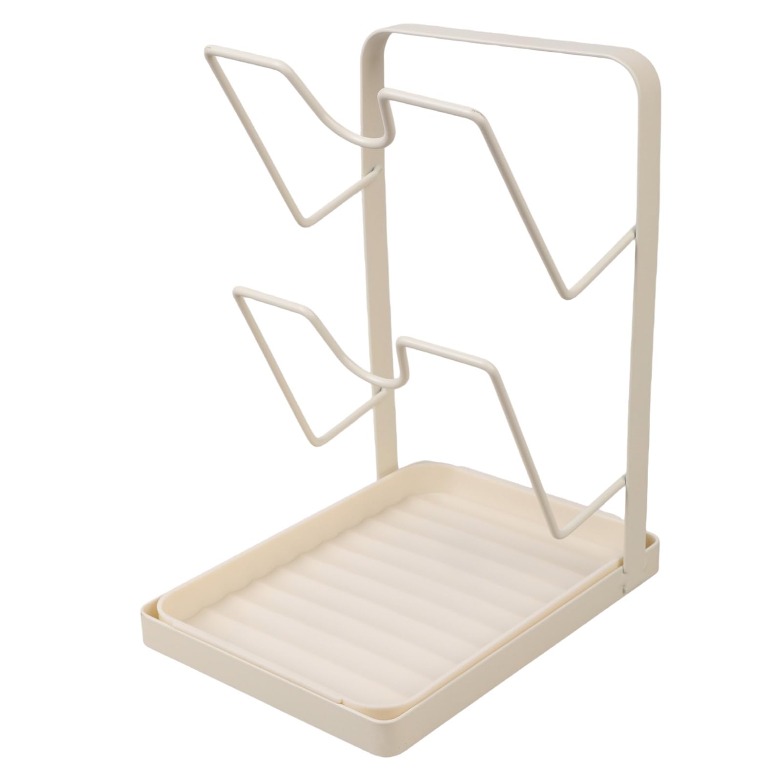 HDOYTXXM Sturdy Lid Stand with Suction Base for Enhanced Stability and Space Saving Design Pots Lid Holder