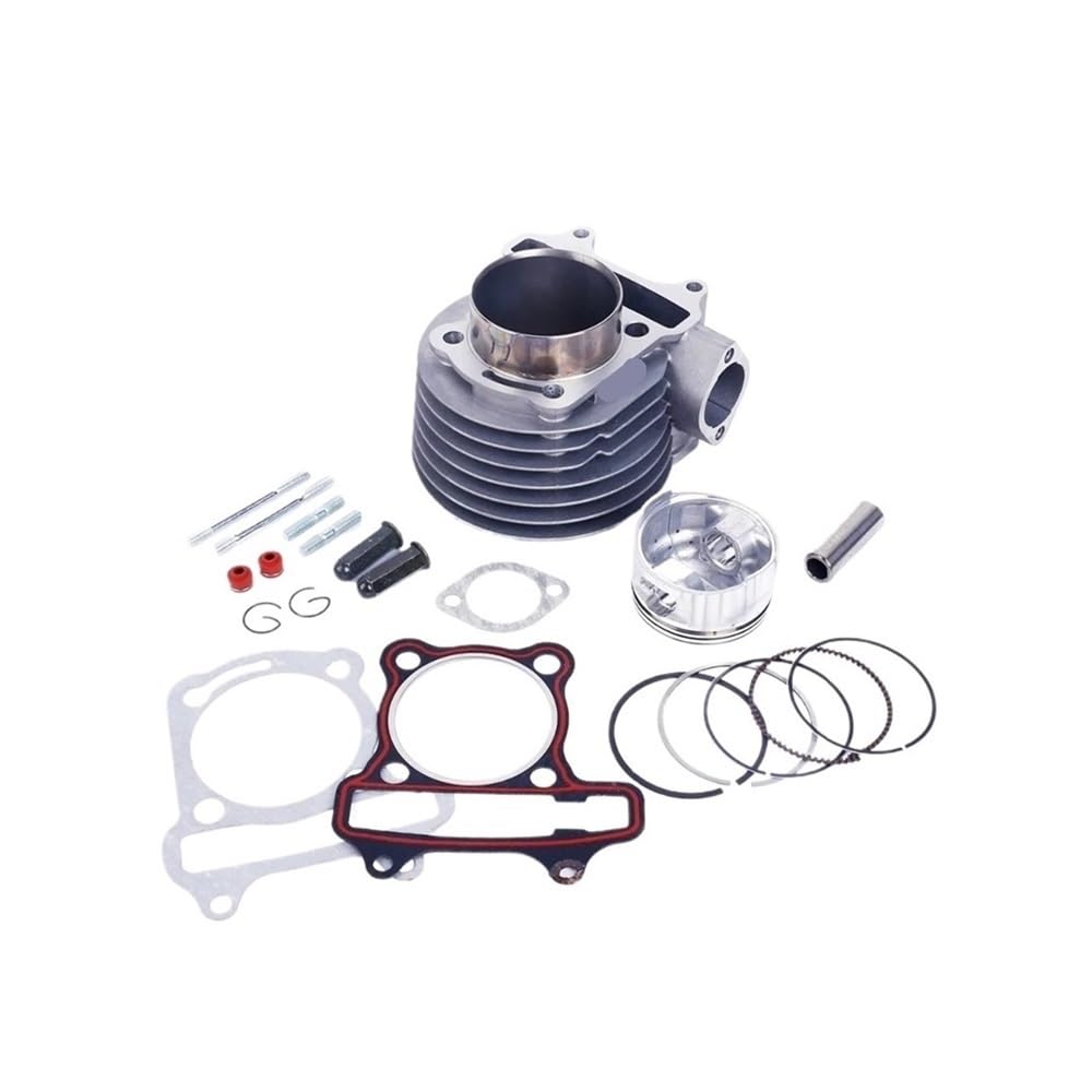 Kit cylindre gros alésage 61mm GY6 180cc pour piston de moto 4T 157QMJ