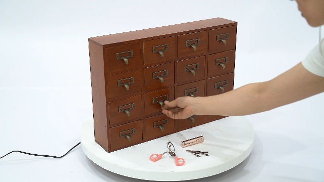Amazon.com: 16 Drawers Library Card Catalog Cabinet with Tag Slot