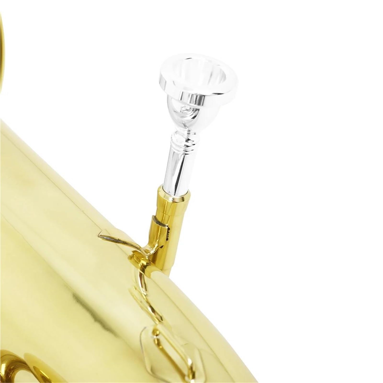 Euphonium Euphonium Doré À 4 Touches Avec Accessoires Pour Débutants Et Professionnels