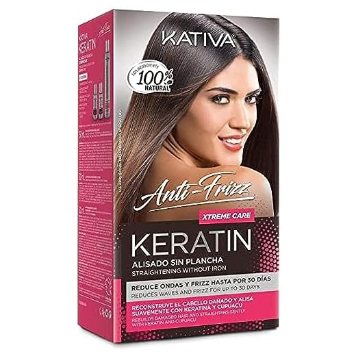 KATIVA Productos para Cabello Anti Frizz, Único, 285 mililitros, 03 kilograms, 1