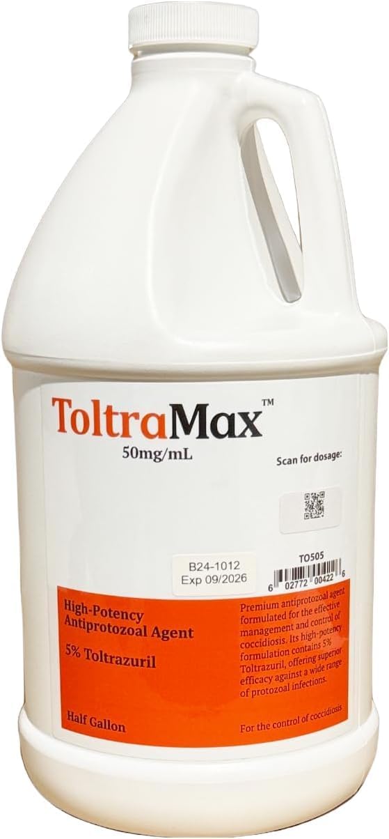 Toltrazuril 5.0% suspension for horses, dogs, cats