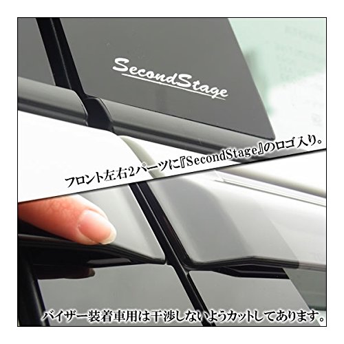 Amazon | プリウス ZVW30 ピラーガーニッシュ ピアノブラック 標準車用