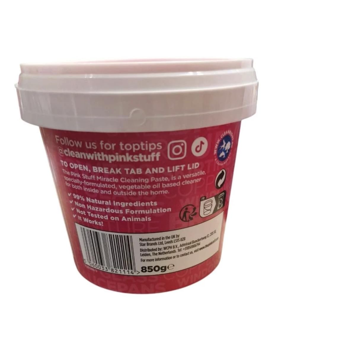 Pasta The Pink Stuff 850 g