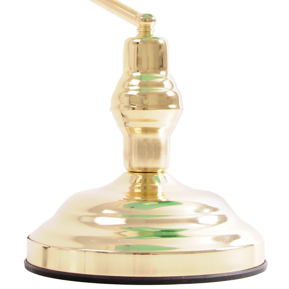 Nostalgie Antik Retro Bankerlampe Schreibtischlampe Tischleuchte Globo Antique grün 2491