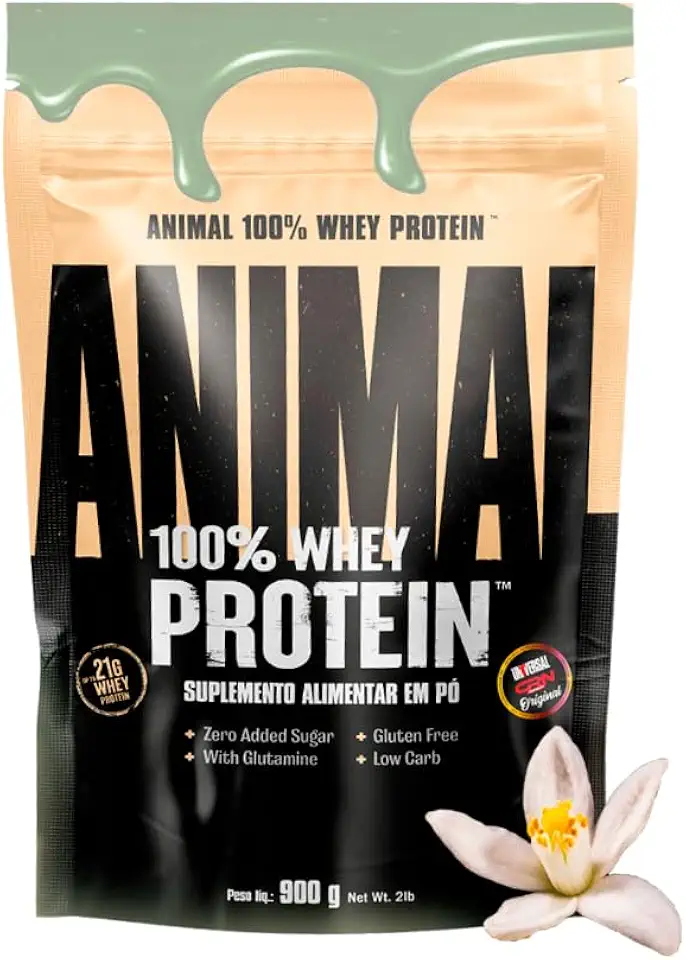 Whey Protein Animal 100% Whey 900g - Universal Nutrition (Pistache)
