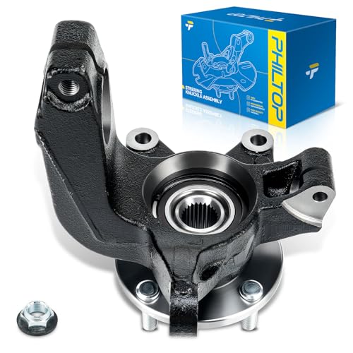 Image of PHILTOP Front Left Steering Knuckle Wheel Hub Bearing for Ford Focus