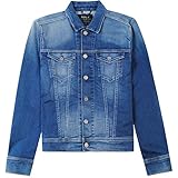  Replay Herren MV842K.000.661 404 Jeansjacke, Blau (Medium Blue 9), Large (Herstellergröße: L)