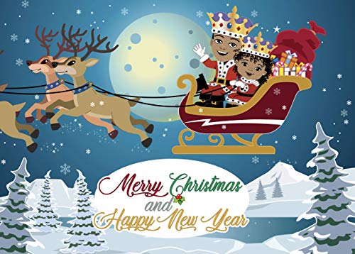 Merry Christmas and Happy New Year Greeting Card
