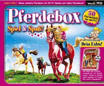 Preisvergleich Produktbild Pferdebox : Spiel & Spaß! 50 PC-Spiele und Buch