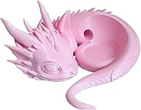 Vista 7 de 3D Printed Dragon Stand Speaker Bracket for Echo Dot 4th/5th Generation, Desktop and Bookshelf Mounting Holder (Purple)