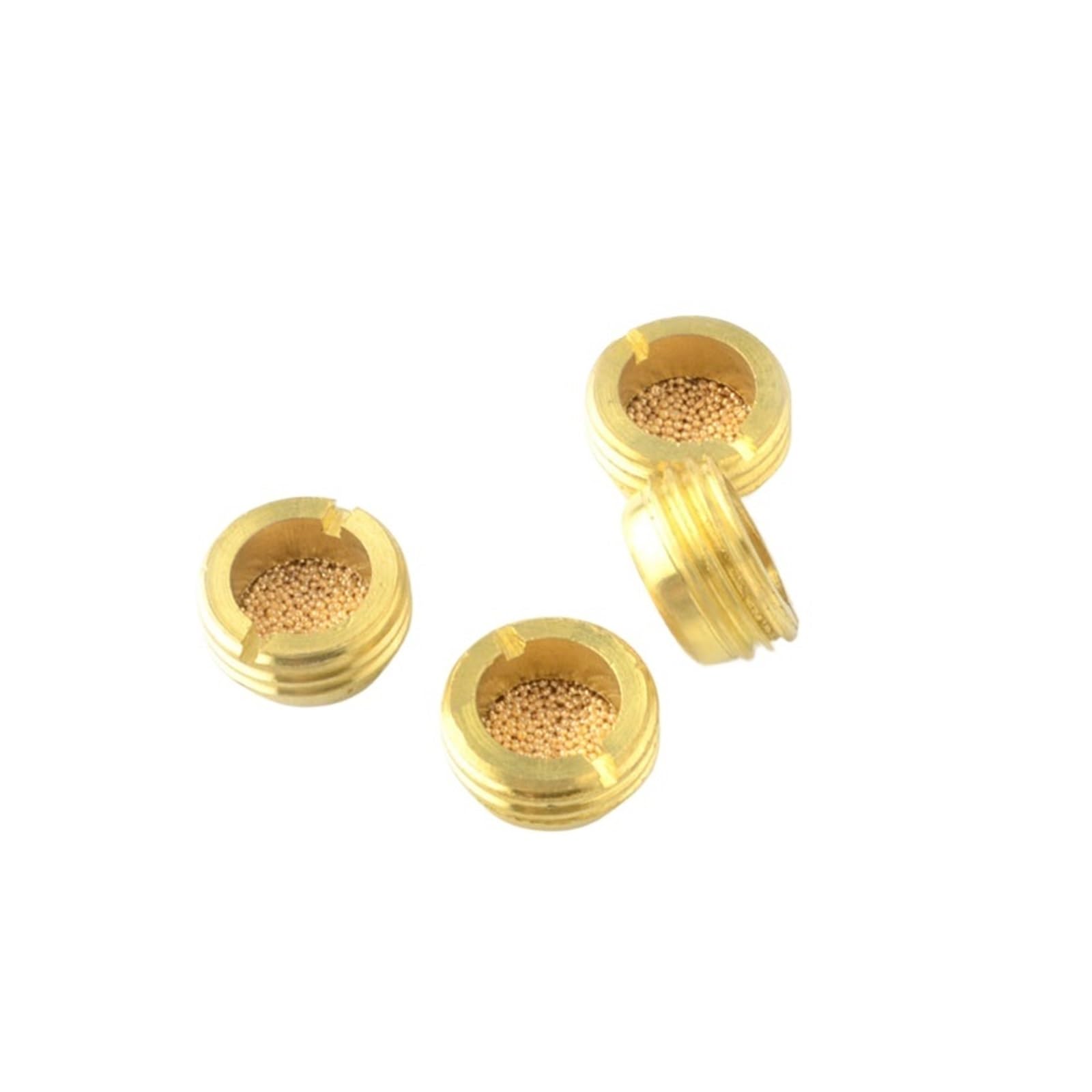 Pneumatischer Auspuffschalldämpfer 10 Teile/los SP Typ Messing Abluft Schalldämpfer Gesinterte Kupfer Filter Pneumatische 1/8 1/4 3/8 1/2 Gewinde(SP 08 G Thread 1-4,1 Lot)