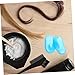 ORFOFE 1pair Silicone Ear Covers Ear Protection Tool for Hair Dyeing Comfortable and Shield for Salon Use Sky Blue