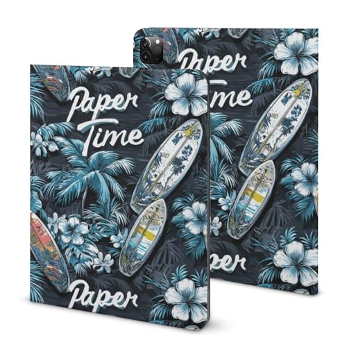 Coque iPad Pro 11 Pouces avec Porte-Crayon - Protection Motif Hawaï pour iPad Pro 11 2018-2022