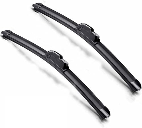 BORATO Limpiaparabrisas delantero de automóvil de 22 pulgadas + 21 pulgadas, para Porsche 911 (997) 2004 2005 2006 2007 2008 2009 2010 2011