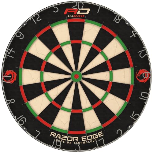 RED DRAGON RazorEdge Bersaglio con setole premium standard professionale approvato dai tornei