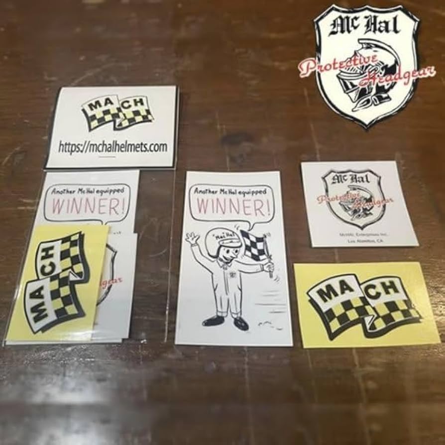 Amazon.co.jp: McHAL マックホール ステッカー セット 3枚組 mch