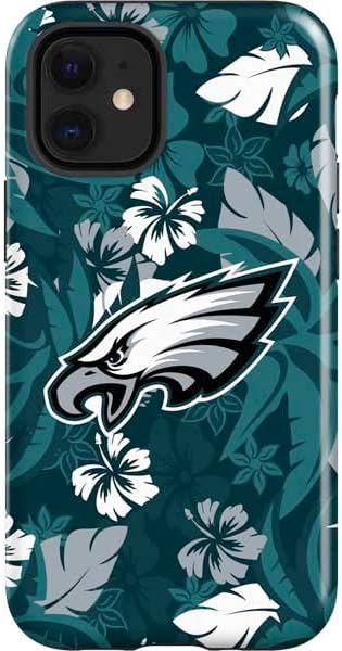 Skinit Impact Phone Case Compatible with iPhone 12 Mini - Officially Licensed NFL Philadelphia Eagles Retro Logo Design