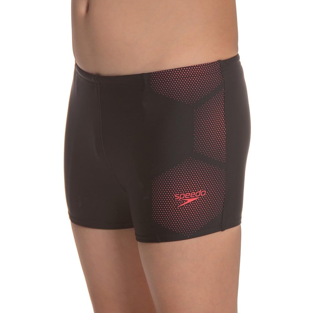 Boy's Endurance 10 Hexagon Print Tech Placement Aquashort