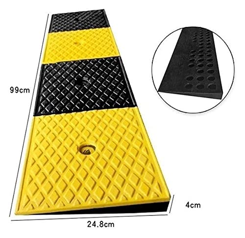 Rampas Kerb resistentes y duraderas para vehículos, uso en entradas de hoteles, estacionamientos, rampas de servicio y umbrales para sillas de ruedas, altura 4 cm miniatura 2