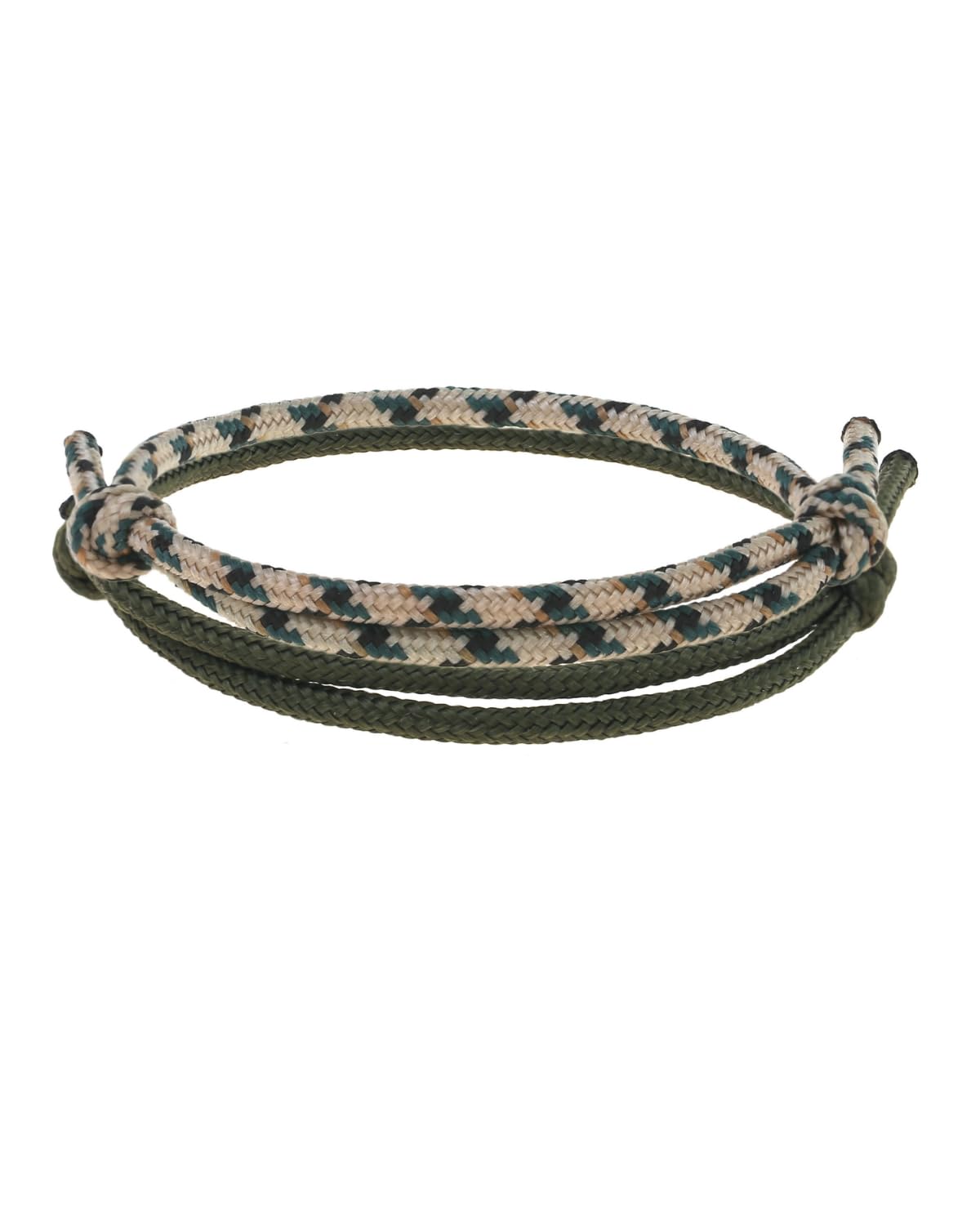 Made by Nami Surfer-Armband Set Herren & Damen • 2x Segeltau Armband Handgemacht • Maritimes Armband • Minimalistisches Armband • 100% Wasserfest & verstellbar • Freundschaftsarmbänder (Set 3)