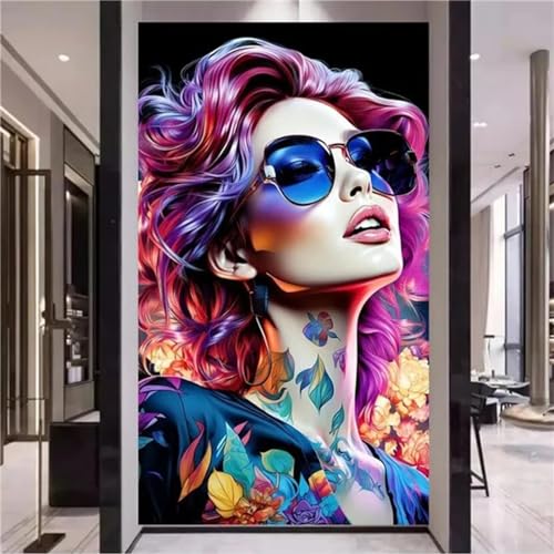 Diamant painting adulte enfant grand format 60x140 avec broderie point de croix