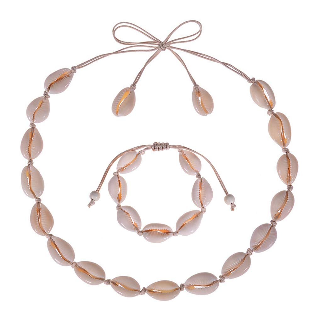 See full amazon price history chart for TIVANI Handmade Cowrie Shell Choker Necklace for Women Boho Tropical Hawaiian Puka Seashell Pearls Surfer Cord Adjustable Necklace Bracelets Set Statement Beach Jewelry (Beige B) TIVANI Handmade Cowrie Shell Choker Necklace for Women Boho Tropical Hawaiian Puka Seashell Pearls Surfer Cord Adjustable Necklace Bracelets Set Statement Beach Jewelry (Beige B) (B07VKZJTYB) Amazon Price History, Amazon Price Tracker